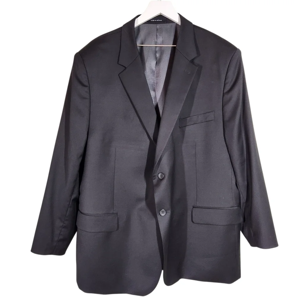 Kenneth Cole Navy Blue Men's Blazer. Sz 54 Regular